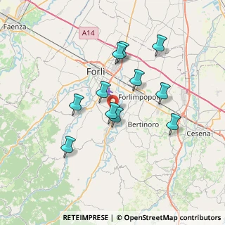 Mappa SP4, 47121 Forlì FC, Italia (6.45091)