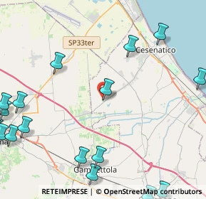 Mappa Via Aldo Moro, 47042 Cesenatico FC, Italia (7.0095)