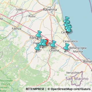 Mappa Via Nuova, 47032 Capocolle FC, Italia (13.435)