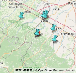 Mappa Via S. Casciano, 47015 Modigliana FC, Italia (11.56273)