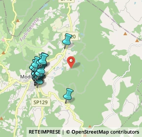 Mappa Via S. Casciano, 47015 Modigliana FC, Italia (2.0245)