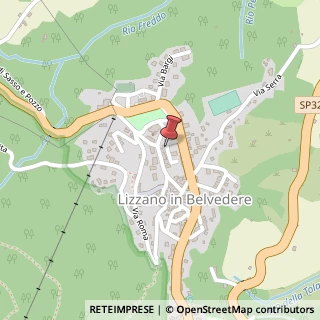 Mappa Piazza Montanari, 2, 40042 Lizzano in Belvedere, Bologna (Emilia Romagna)