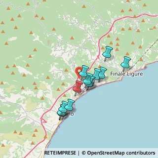 Mappa Via Corte, 17027 Pietra Ligure SV, Italia (2.93154)