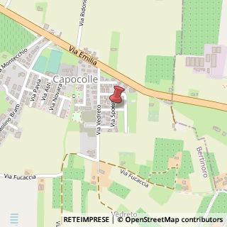 Mappa Via Spoleto,  149, 47032 Bertinoro, Forlì-Cesena (Emilia Romagna)