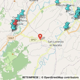 Mappa Via Borsano, 47121 Forlì FC, Italia (3.73294)