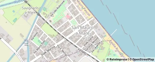 Mappa San Mauro Pascoli