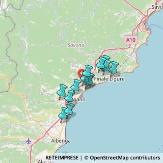 Mappa Via Trogeo, 17027 Fornaci SV, Italia (4.65308)