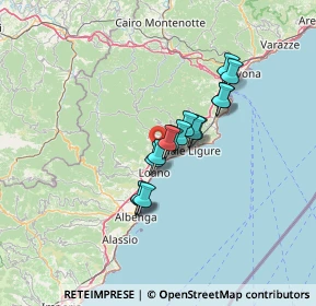 Mappa Via Trogeo, 17027 Fornaci SV, Italia (9.20267)