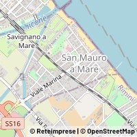 地图 San Mauro Pascoli