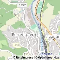 Карта Porretta Terme
