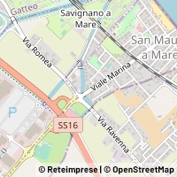 지도 San Mauro Pascoli