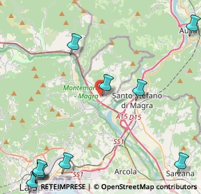 Mappa VIA LEONARDO DA VINCI SNC, 19020 Bolano SP, Italia (6.78273)