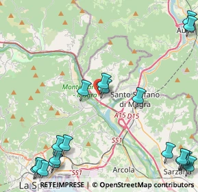 Mappa VIA LEONARDO DA VINCI SNC, 19020 Bolano SP, Italia (6.49889)