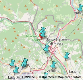 Mappa VIA LEONARDO DA VINCI SNC, 19020 Bolano SP, Italia (5.7025)