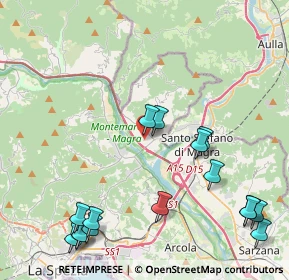 Mappa VIA LEONARDO DA VINCI SNC, 19020 Bolano SP, Italia (5.48313)