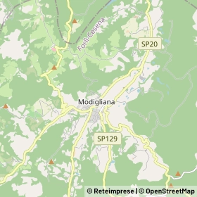 Mappa Modigliana