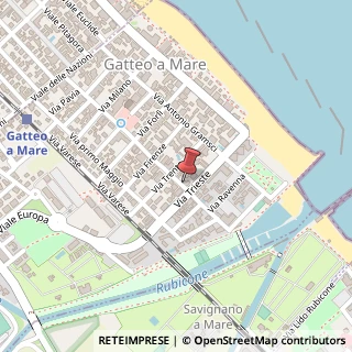 Mappa Via Trieste, 27, 47043 Gatteo, Forlì-Cesena (Emilia Romagna)