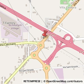 Mappa Via Cervese, 3723, 47521 Cesena, Forlì-Cesena (Emilia Romagna)