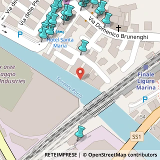 Mappa Via San Francesco, 17024 Finale Ligure SV, Italia (0.0963)