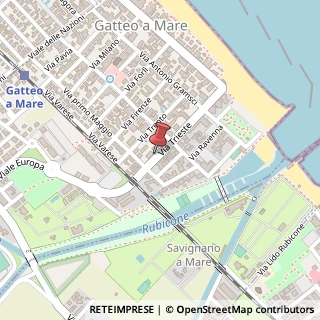 Mappa Via Trieste, 19, 47043 Gatteo, Forlì-Cesena (Emilia Romagna)