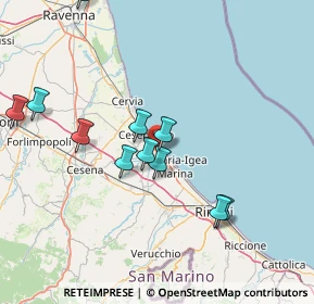Mappa SS 16 Adriatica, 47042 Villamarina FC (15.43091)