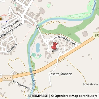 Mappa Via Antonio Samor?, 11, 47011 Castrocaro Terme e Terra del Sole, Forlì-Cesena (Emilia Romagna)