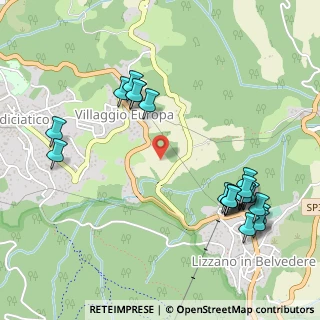 Mappa Via Felice Pedroni, 40042 Lizzano In Belvedere BO, Italia (0.62727)