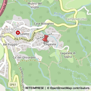 Mappa Via Lagarete, 44, 40048 San Benedetto Val di Sambro, Bologna (Emilia Romagna)