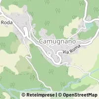 Kaart Camugnano