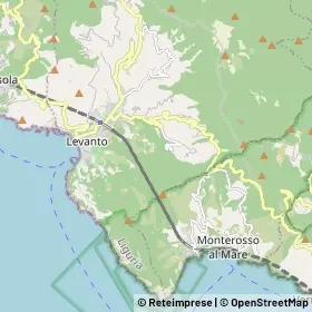 Mappa Levanto