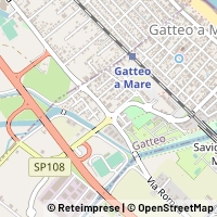 地図 Gatteo