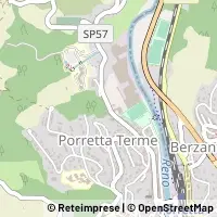 Карта Porretta Terme