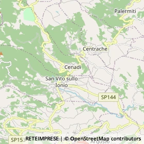 Mappa San Vito sullo Ionio