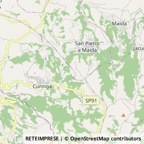 Mappa San Pietro a Maida