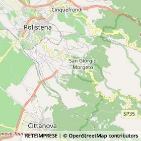 Mappa San Giorgio Morgeto