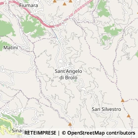 Mappa Sant'Angelo di Brolo