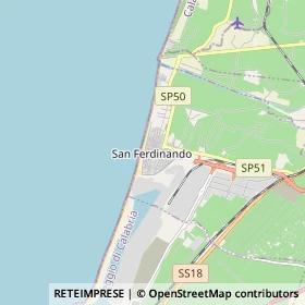 Mappa San Ferdinando