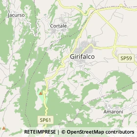 Mappa Girifalco
