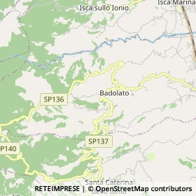 Mappa Badolato