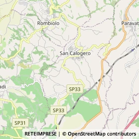 Mappa San Calogero