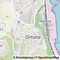 Map Ortona