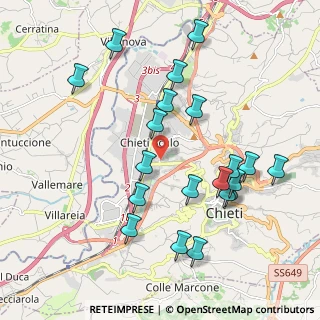 Mappa Via Fratelli Palizzi, 66100 Chieti CH, Italia (2.184)