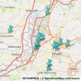 Mappa Via Fratelli Palizzi, 66100 Chieti CH, Italia (1.97846)