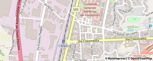 Mappa Chieti