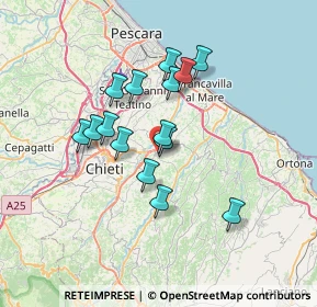 Mappa Via Inforzi, 66010 Ripa Teatina CH, Italia (5.94933)