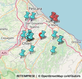 Mappa Via Inforzi, 66010 Ripa Teatina CH, Italia (6.69158)
