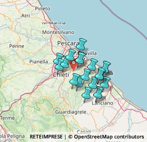Mappa Via Inforzi, 66010 Ripa Teatina CH, Italia (9.8745)