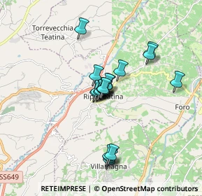 Mappa Via Inforzi, 66010 Ripa Teatina CH, Italia (1.2325)