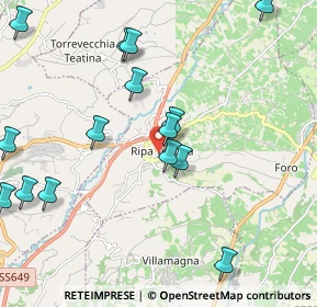Mappa Via Inforzi, 66010 Ripa Teatina CH, Italia (2.56133)