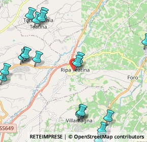 Mappa Via Inforzi, 66010 Ripa Teatina CH, Italia (3.075)